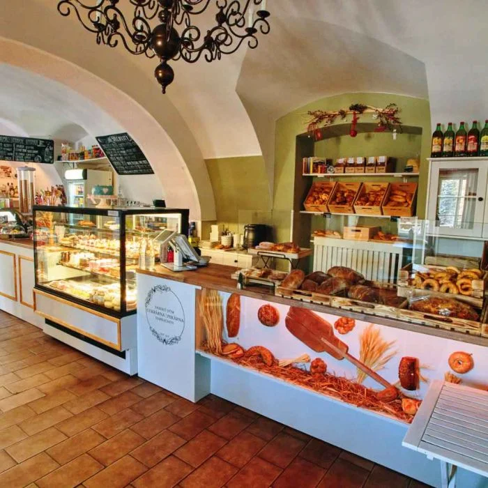 Patisserie Panský dům interior