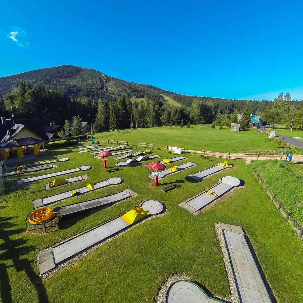 Mini golf near Penzion Krakonoš Harrachov